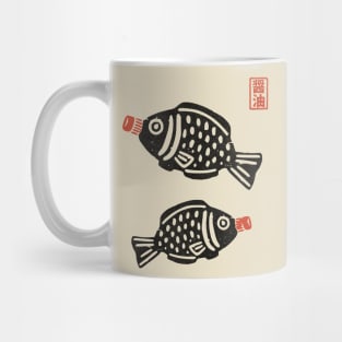 Soy Fish Bottle Fish Mug